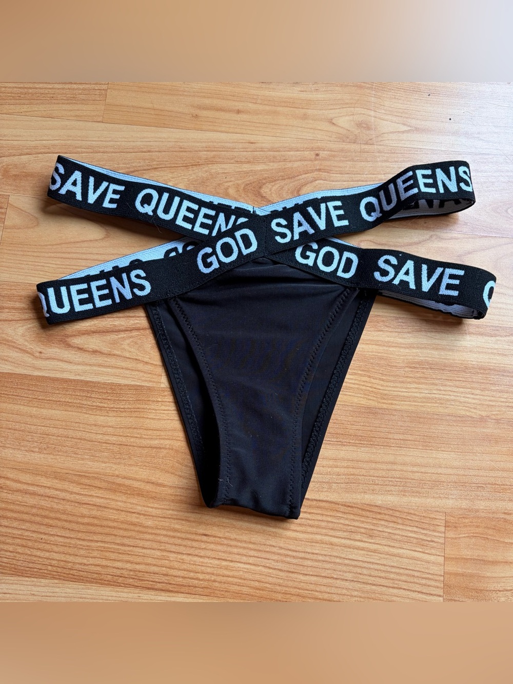 God save queen bikini bottom